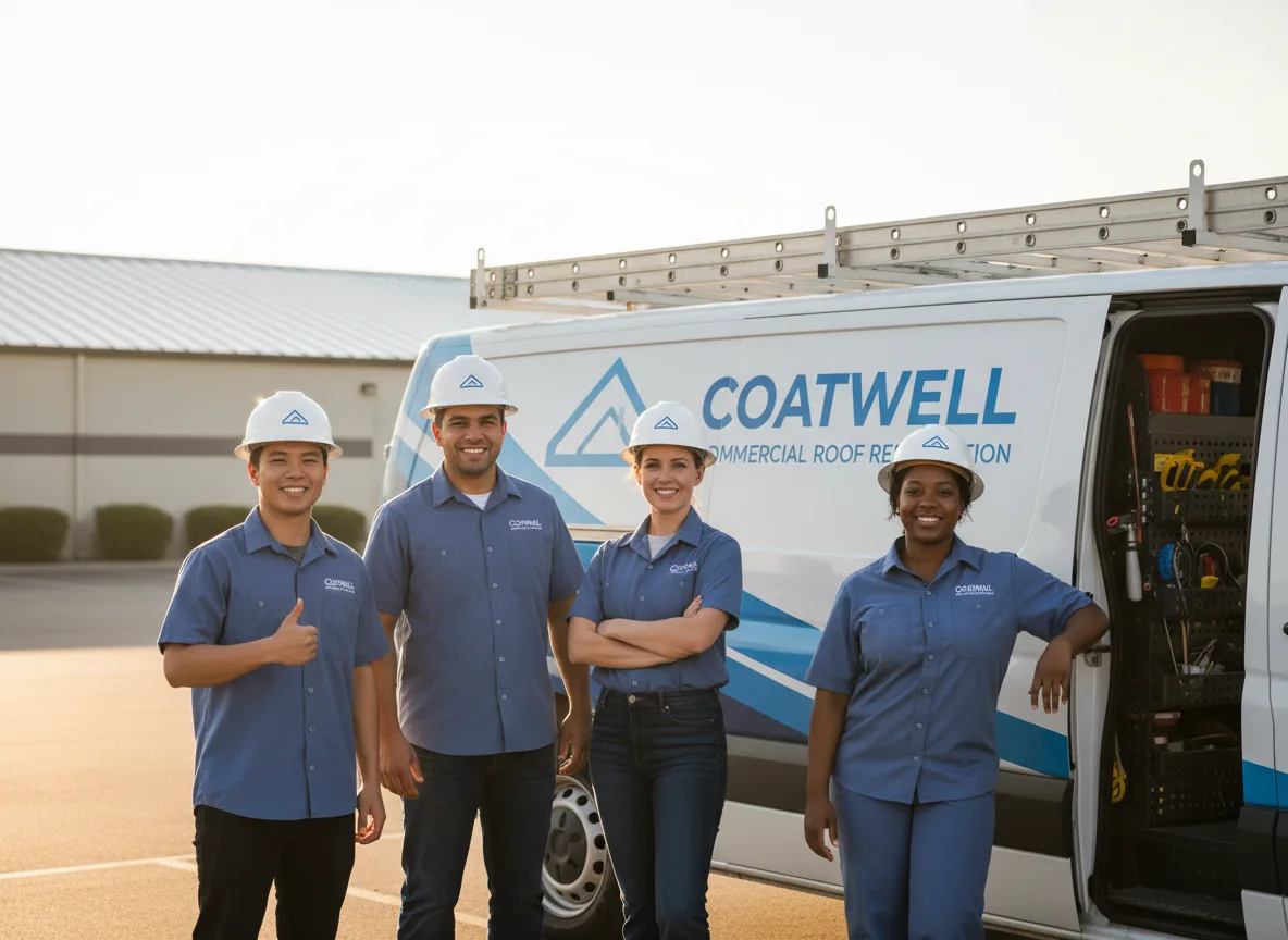 Commercial roof coating company in Plymouth, CT